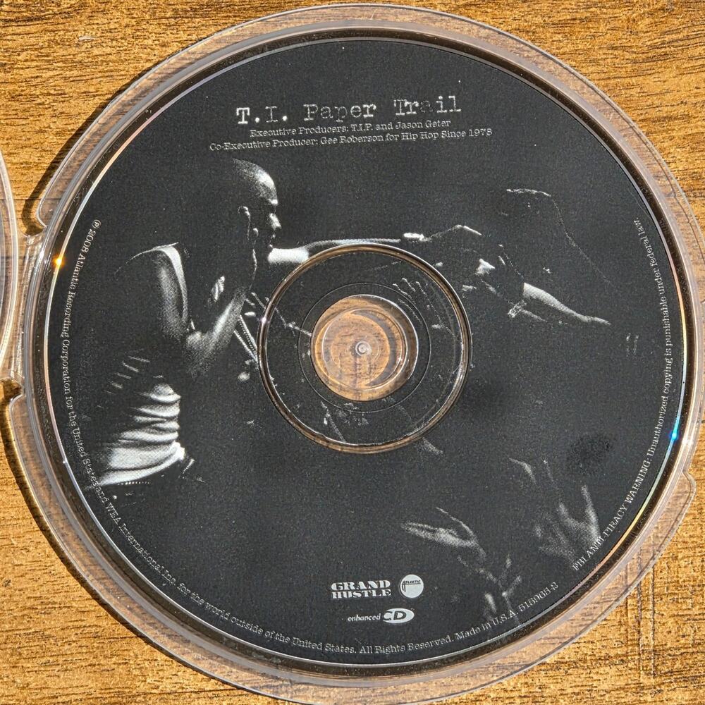 T.I. PAPER TRAIL ENHANCED CD RAP HIP HOP